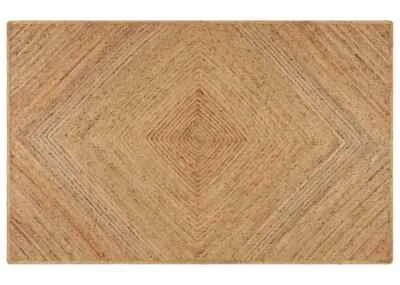 Plain Natural Jute Hand braided Rug for Living Room Thick Outdoor Jute - Image 1 of 3