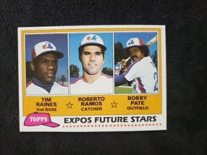 ⚾1981 Topps #479 Tim Raines Rookie Card RC⚾Near Mint or Better⚾I