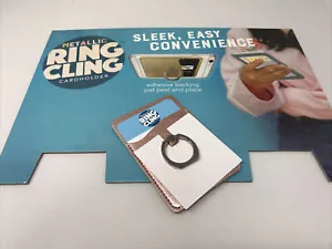 🔥🔥🔥metallic ring cling, cardholder for phones🔥🔥🔥For All Cellphones - Picture 1 of 3