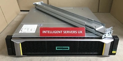 Q1J29A HPE MSA2050 9.6TB SSD (24x 400GB) SAS MSA Controllers SFF Array - Image 1 of 3