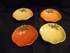 Vintage Williams Sonoma Heirloom Tomato Side Dish Bowls Set Of 4 - Picture 1 of 2