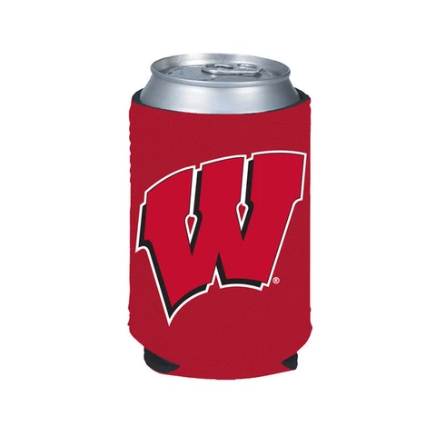 Wisconsin Badgers Can Cooler Coozie Koozie Cover