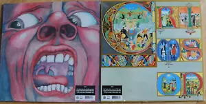 KING CRIMSON In The Court Of Crimson King LP + Lizard LP 200g Vinyl Gatefold - Picture 1 of 3