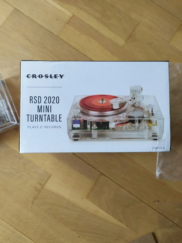 MINI TURNTABLE CROSLEY RSD 2020. TOCADISCOS 3" INCH,PULGADAS. NUEVO. CR6037A-CL. - Imagen 1 de 4