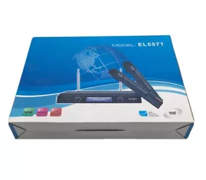 PROFFESIONAL:Wireless Microphone System VHF Digital Audio Model: EL 5571 - Picture 1 of 5