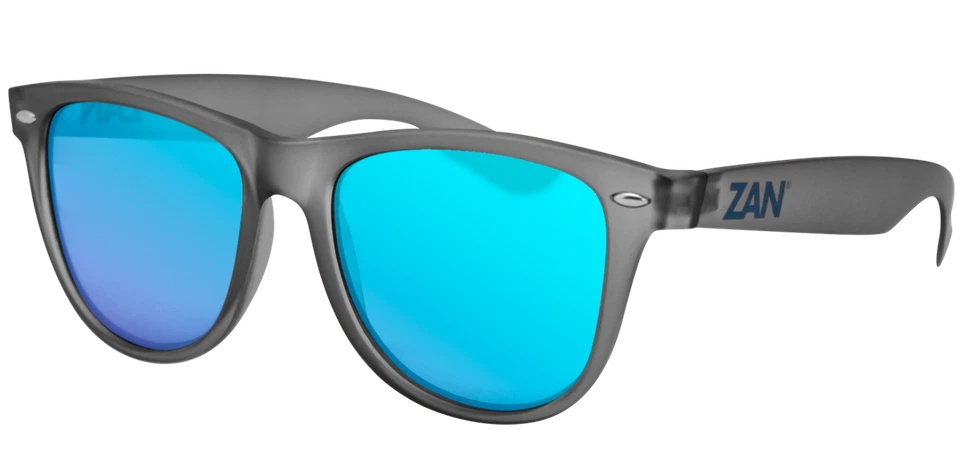 Gafas de sol Zan® como nuevas marco cristalino lente espejo carmesí ahumado Foto 1 de 2