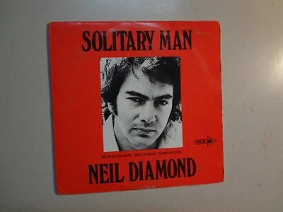 NEIL DIAMOND: Solitary Man + 3-Australia 7" 1971 MCA Records Inter. EP- 4059 PCV - Image 1 of 4