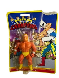Vintage Wrestling Champions Bootleg Figure Knockoff Hulk Hogan WWF WWE No.75748 - Picture 1 of 10