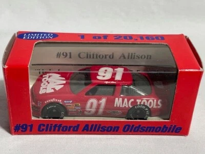 1993 RCI Racing Collectables #91 Clifford Allison Oldsmobile MAC Tools LE 1/64 - Image 1 of 3