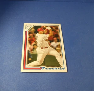 2022 Topps Gallery Masterstrokes MS11 Blue Parallel Albert Pujols /99 - Picture 1 of 4