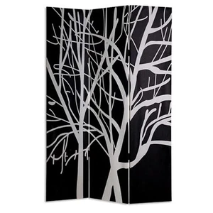 48 X 72 Multi Color Wood Canvas Tranquillity Screen - Picture 1 of 1