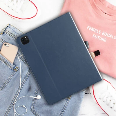 iPad Pro 12.9 6th/5th/4th/3rd Gen Leather Case -With/Without Pencil Holder - Image 1 of 4