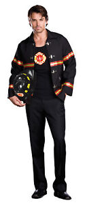 Smokin' Hot Fire Dept Adult Mens Costume Occupation Dream Girl 6550 Halloween