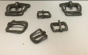 Vintage Gürtelschnallen verchromt - Bild 1 von 8