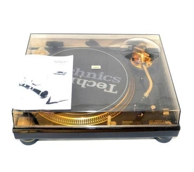 Technics SL-1200LTD Gold Turntable w/ SHURE M44-7 Cartridge Working Excellent - Image 1 of 4