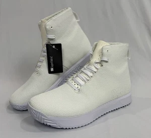Scarpe da allenamento NOBULL High-Top Outwork Edge Impact bianche da uomo taglia 11 NUOVE senza scatola - Foto 1 di 9