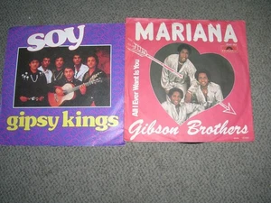 48 Singles (+10 ohne Fotos), Rock+Pop nur von 1980 (+2x22 andere Zugaben). - Bild 1 von 24