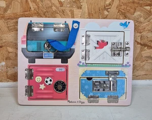 Melissa & Doug 19540 Lock and Latch Board - Picture 1 of 7