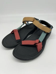 Teva Hurricane XLT2 Earth Pink Blue Yellow Nylon Hiking Strap Sandals Men Sz 14 - Picture 1 of 7