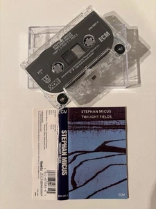 STEPHAN MICUS - TWILIGHT FIELDS (US ISSUE CASSETTE TAPE) ECM - Picture 1 of 5