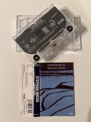 STEPHAN MICUS - TWILIGHT FIELDS (US ISSUE CASSETTE TAPE) ECM - Image 1 of 4