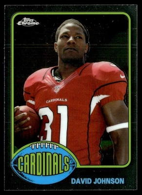 2015 Topps Chrome 1976 Football David Johnson Rookie Arizona Cardinals #76-DJO - Image 1 of 2