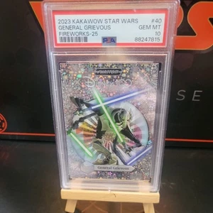 Kakawow Star Wars Phantom General Grievous Fireworks 14/25 PSA 10 - Picture 1 of 6