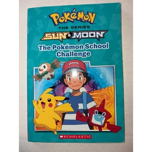 Pokemon Sun & Moon The Pokemon School Challenge Childrens Book - Imagen 1 de 4