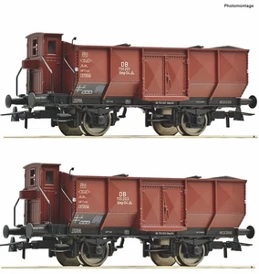 Roco W13+ 6600212 Set offene Güterwagen (2) DB III 1:87(H0) NEU/OVP - Bild 1 von 1