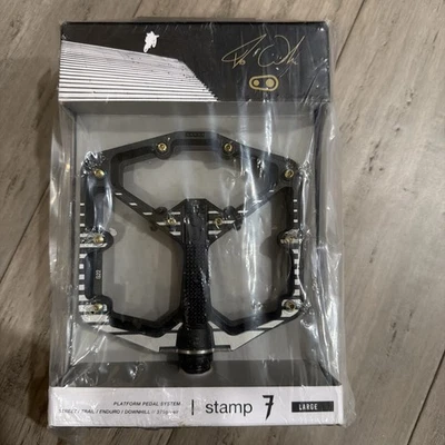 7 pedales de aluminio de la firma Fabio Wibmer de Crankbrothers Stamp - plataforma grande, Foto 1 de 3