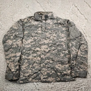 Army Combat Coat Uniform Digital Camo Mens Medium Utility Pockets Full Zip  - Picture 1 of 15