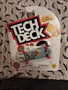 Tech Deck 2025 SANTA CRUZ: THE SIMPSONS BART on SKATEBOARD - Bild 1 von 2