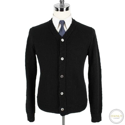 Suéter Cárdigan Comme des Garçons Homme Deux Negro Tejido Lana Japón Piped M Foto 1 de 4