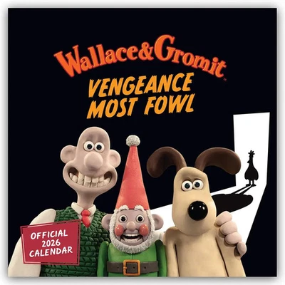 FLECHSIG VERLAG Wallace and Gromit 2026 - Wandkalender | Danilo Promotion Ltd | Deutsch | 14 S.