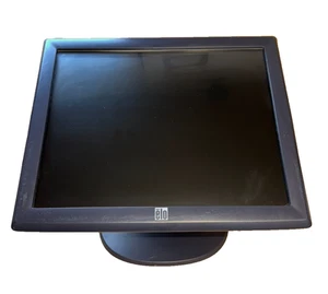 ELO ET1715L-8CWA-1-G 17" Touchscreen Monitor USB Serial VGA - Zdjęcie 1 z 7