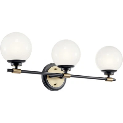 Kichler Lighting 55172BKCPZ Benno Bathroom Vanity Light - Image 1 of 4