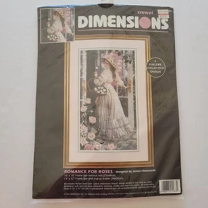 Romance For Roses Dimensions Crewel Kit 1483 - Picture 1 of 3