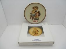 Goebel Mj Hummel Germany - 23rd of 25 Annual Plates 1993 7.5" Mint in Box