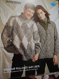 Vintage Patons Knitting Pattern 1138 Impressions - Picture 1 of 1