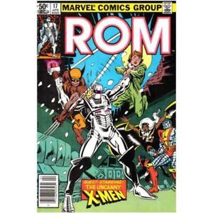 Rom (1979 series) #17 Newsstand in Very Fine minus condition. Marvel comics [r