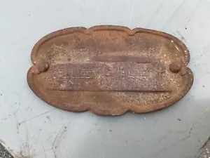 Train Plaque - Picture 1 of 5