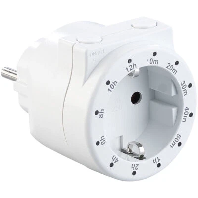 revolt Steckdose mit Countdown-Timer, Status-LED, 3.500 Watt - Bild 1 von 4
