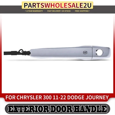 Manija de puerta exterior del conductor delantero con cerradura para Chrysler 300 Dodge Journey Foto 1 de 4