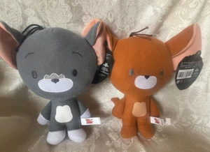 "Peluche cabeza grande de fábrica de juguetes Warner Brothers Tom y Jerry nuevo con etiqueta 9" - Imagen 1 de 11