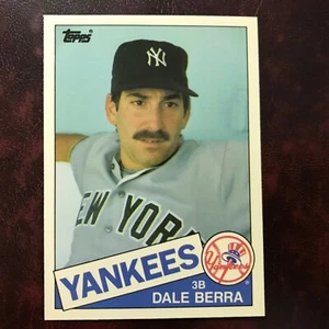 1985 Topps TIFFANY Traded Set DALE BERRA #6T YANKEES ** MINT ** HIGH GRADE ** - Picture 1 of 2