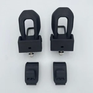 Hood Lock Catch Bracket Latches Buckle Kit For 2007-2018 Jeep Wrangler JK JKU - Picture 1 of 4