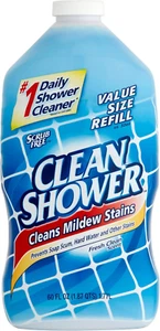 PACK of 6 - Clean Shower Daily Shower Cleaner Refill, 60 Fl Oz - Picture 1 of 5