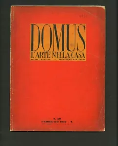 1932 Gio Ponti DOMUS 50 Giuseppe PAGANO Pietro CHESSA Franco ALBINI Olivetti - Picture 1 of 9