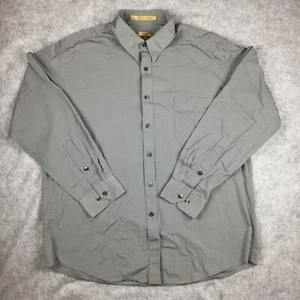 Donna Karan Signature 100% Cotton Long-sleeve Button-up Shirt, Men's 17/34-35 (G - Picture 1 of 7