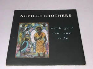 The Neville Brothers: With God On Our Side 1989 UK EX+ 7" - Picture 1 of 4